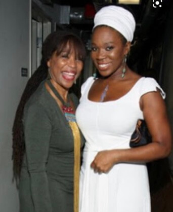 India Arie and her mom. 